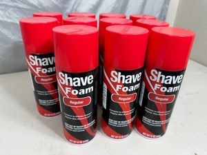 lot 53 image: 11 New Cans of Shaving Foam