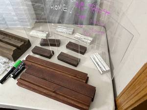 lot 65 image: Craft Organizer, Collectibles, Acrylic Signs, and More