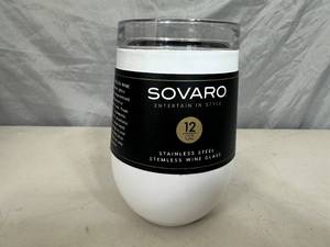 lot 111 image: New Sovaro 12 oz Wine Tumbler