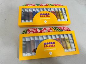 lot 114 image: 2 New Sets of Mondo Llama Paints