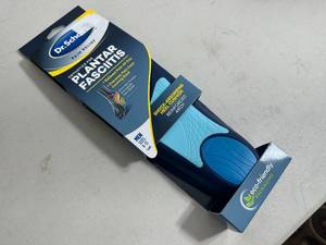 lot 123 image: New Dr Scholls Orthotics Insoles for Plantar Fasciitis