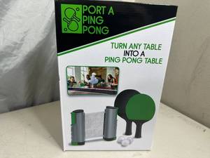 lot 124 image: New Porta Ping Pong Set