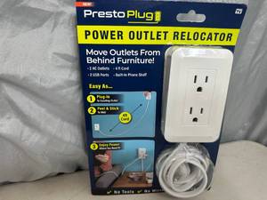 lot 130 image: New Presto Plug Outlet Extender