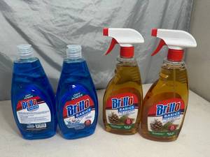 lot 151 image: New Brillo Dish Soap and General Purpose Cleaner Spray