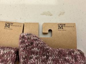 lot 168 image: 2 New Pairs of Hiwassee Womens Super Soft Socks.