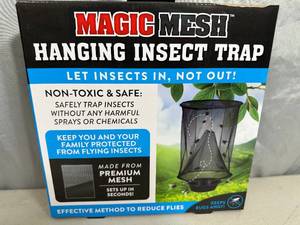 lot 192 image: New Magic Mesh Hanging Insect Trap
