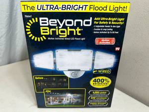 lot 193 image: New Beyond Bright Motion Activated LED Security Light