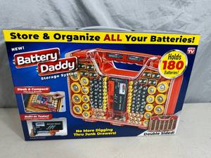 lot 194 image: New Battery Daddy Battery Storage System with Tester
