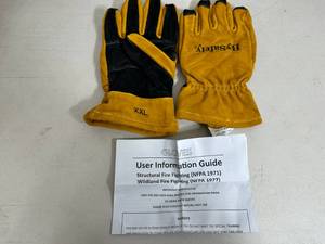 lot 216 image: New Pair of Firefighting Gloves