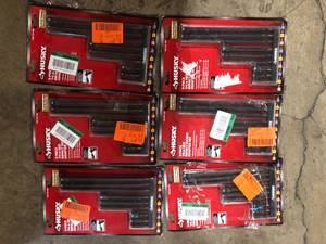 Lot of Assorted Husky Impact Socket Adapter Set (9-Piece ) Customer Returns See Picture