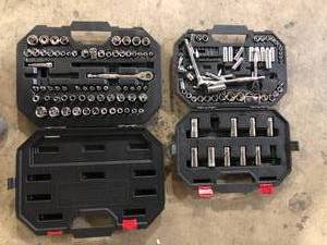 Lot of 2 Assorted Husky Tool Sets Customer Returns See Pictures