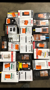 Lot of Assorted Door Digital Locks and Door Handles Various Models and Conditions  Customer Returns See Pictures