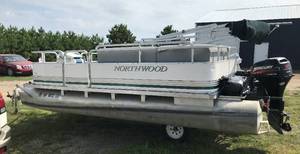 2003 Northwood 183 Pontoon w Trailer