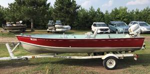 1973 Lund 16 Boat wTrailer