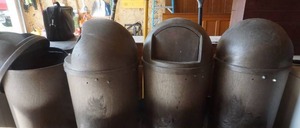 lot 2 image: Trash cans