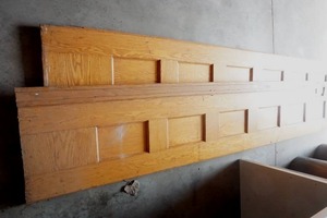 lot 11 image: Wainscoting panels
