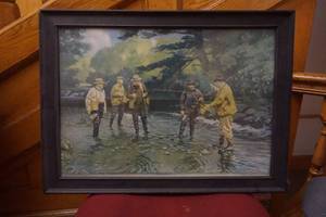 lot 28 image: vintage print