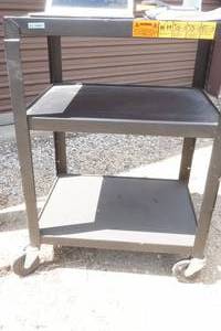 lot 52 image: media cart on wheels