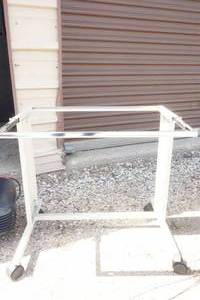 lot 53 image: media cart on wheels
