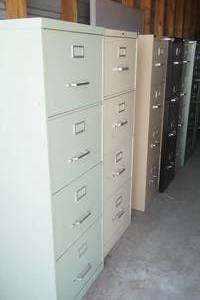 lot 56 image: File cabinets