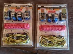 Lot of 2 - 17 Piece Tie Down Kits