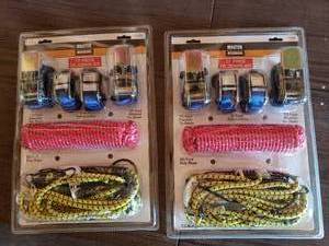 Lot of 2 - 17 Piece Tie Down Kits