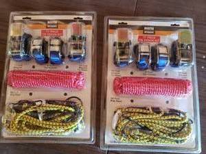 Lot of 2 - 17 Piece Tie Down Kits