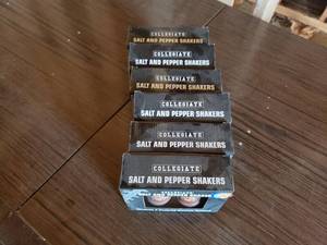 6 Sets of Minnesota Gophers Salt and Pepper Shakers