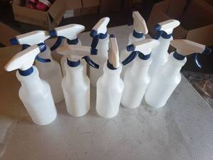 Lot of 10 Water Spray Bottles