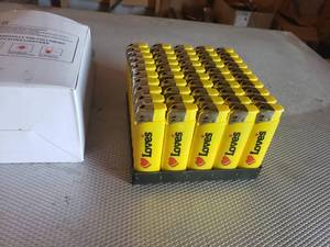 Lot of 50 Loves Lighters