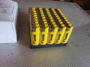 Lot of 50 Loves Lighters