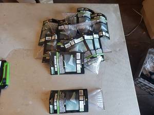 Lot of 10 Lighted Window Scrapers