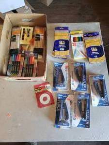 Misc. Office Supplies - Pencils, Staplers