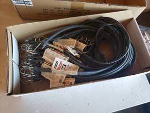 Lot of 12 - 36 Rubber Tiedowns