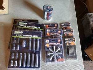 Lot of Bit and Hex Key Sets