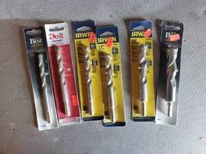 Lot of 6 Masonry Drill Bits