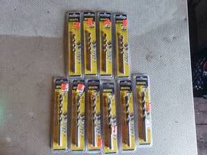 Lot of 10 Multi Material Irwin Drill Bits