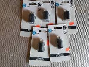 Lot of 5 USB Car Chargers