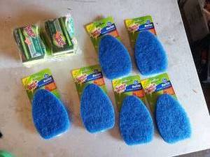 Scotch Brite Scrubbing Pads, Shower Scruber Refils