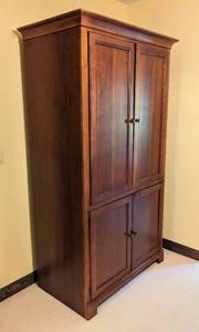 Stanley Wood Entertainment Cabinet