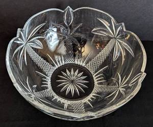 Shannon Crystal Palm Tree Bowl