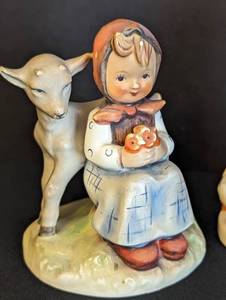 Collection of Five Hummel Little Girl Figurines