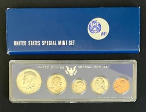 Six 1967 United States Special Mint Sets
