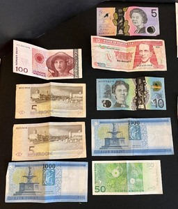Grouping of Foreign Currency Bills