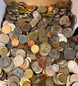 Wide Variety of Coins from Around the World
