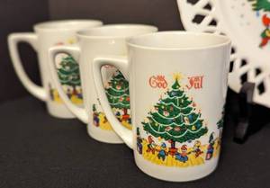 God Jul Plate and Mugs