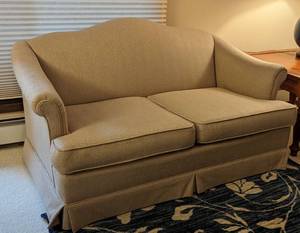 Taupe Loveseat