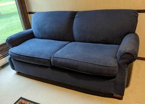 Blue Sleeper Sofa