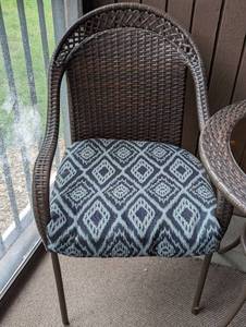 Wicker Patio Bistro Set