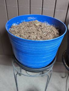 Assorted Planters and Bird Feeder
